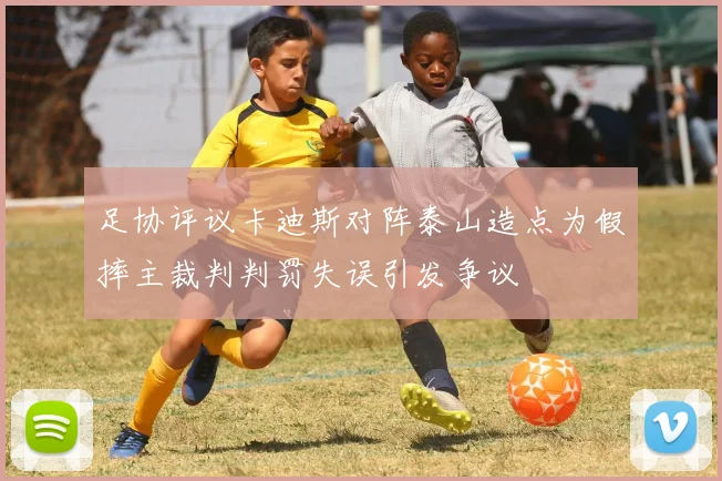 足协评议卡迪斯对阵泰山造点为假摔主裁判判罚失误引发争议